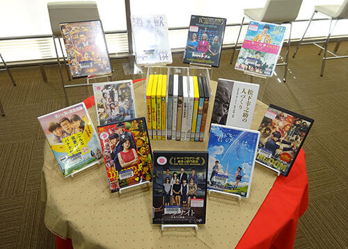 DVDアンケート展示画像